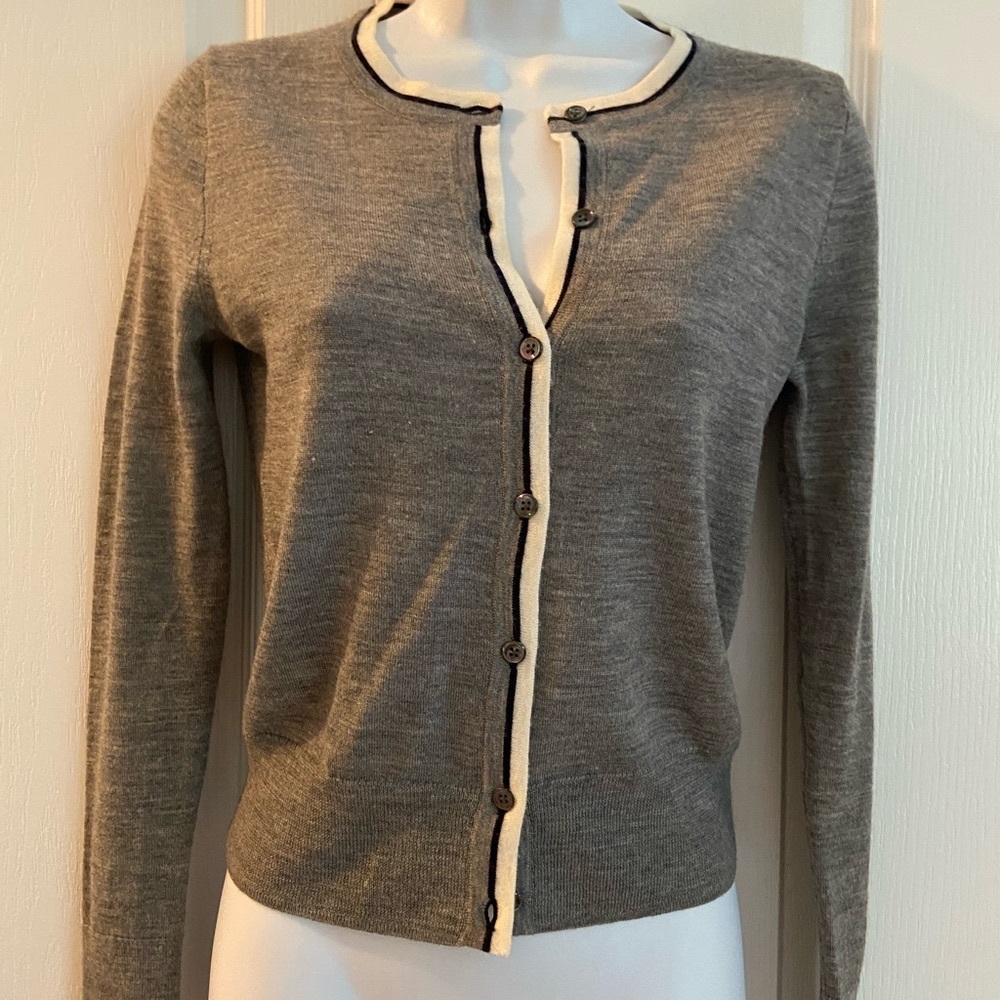 JCrew Merino lightweight wool cardigan